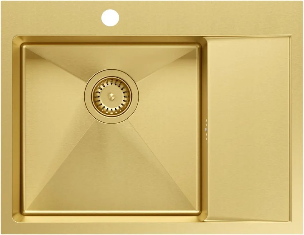 Lavello in acciaio RUSSEL 116 Gold