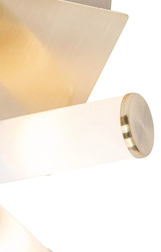 Plafoniera moderna per bagno in ottone 4 luci IP44 - Bath