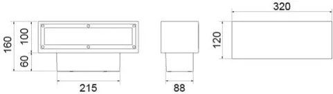 Line 320 Led 10.5W 3000°K