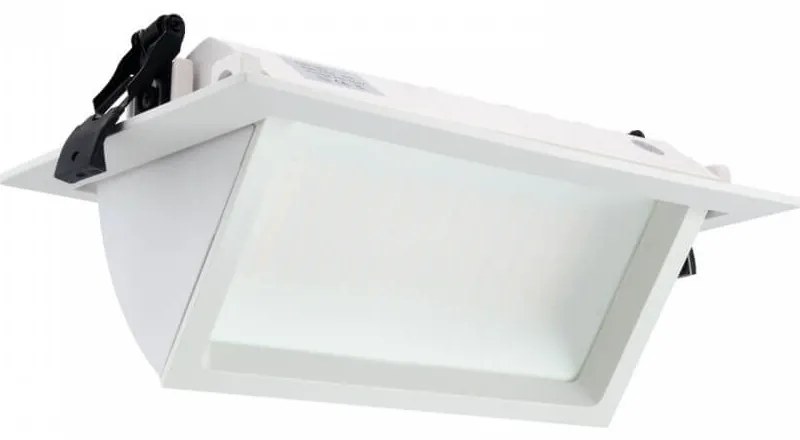 Faro LED da Incasso 44W, Foro 210x130, Bianco con driver Philips Colore  Bianco Naturale 4.000K