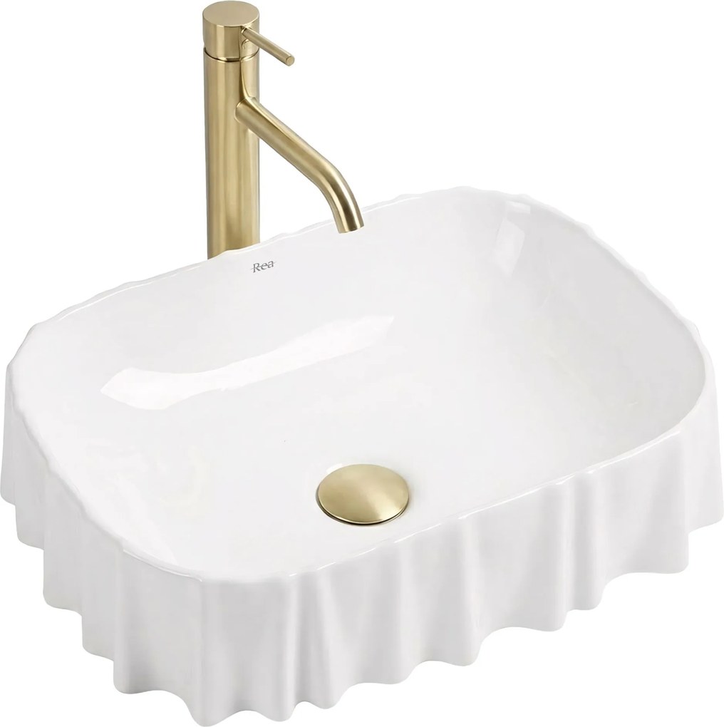 Lavabo da appoggio Rea Atria
