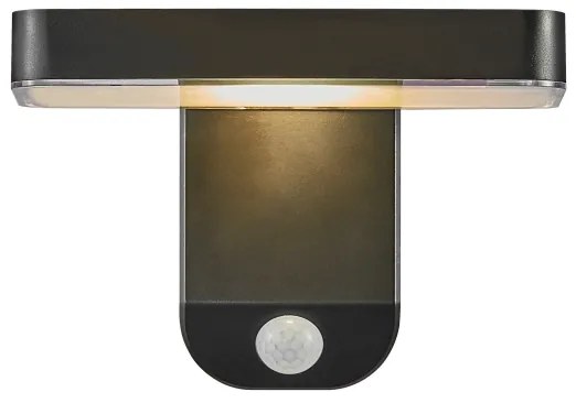Nordlux - Lampada solare da parete LED con sensore RICA LED/5W/3,7V IP44