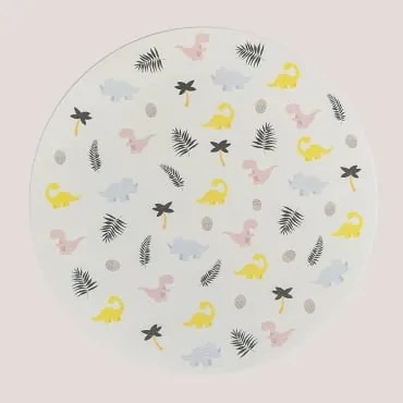Tovaglia individuale in vinile Dino Party Kids Multicolore Fresh - Sklum