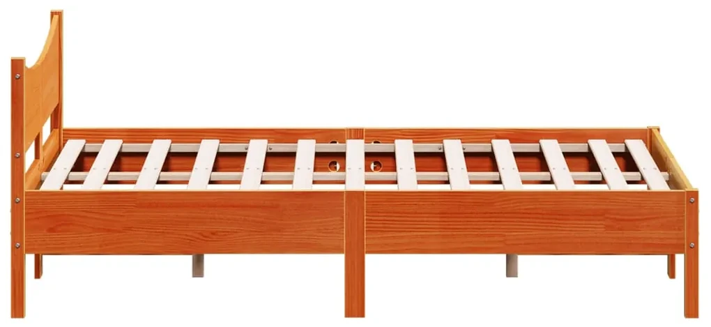 Giroletto marrone cera 120x190 cm in legno massello di pino