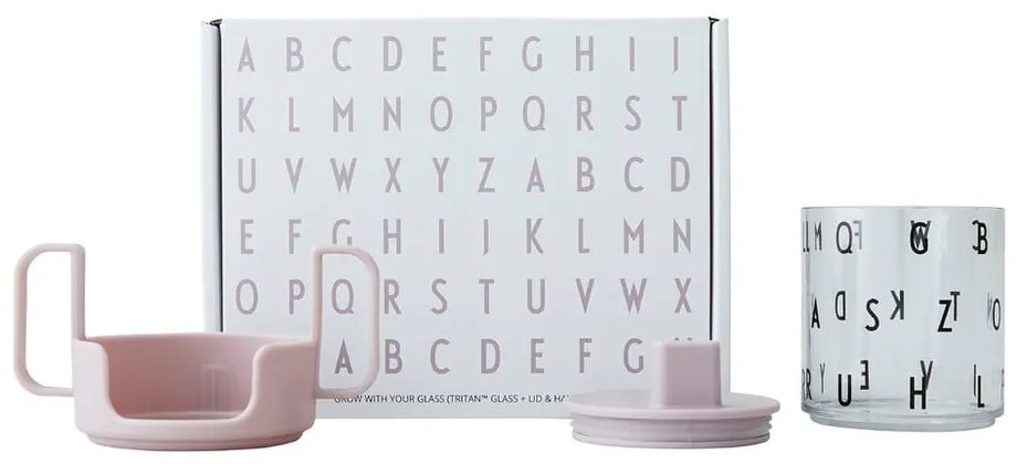 Tazza per bambini viola lavanda Grow With Your Cup Grow with Your Cup - Design Letters