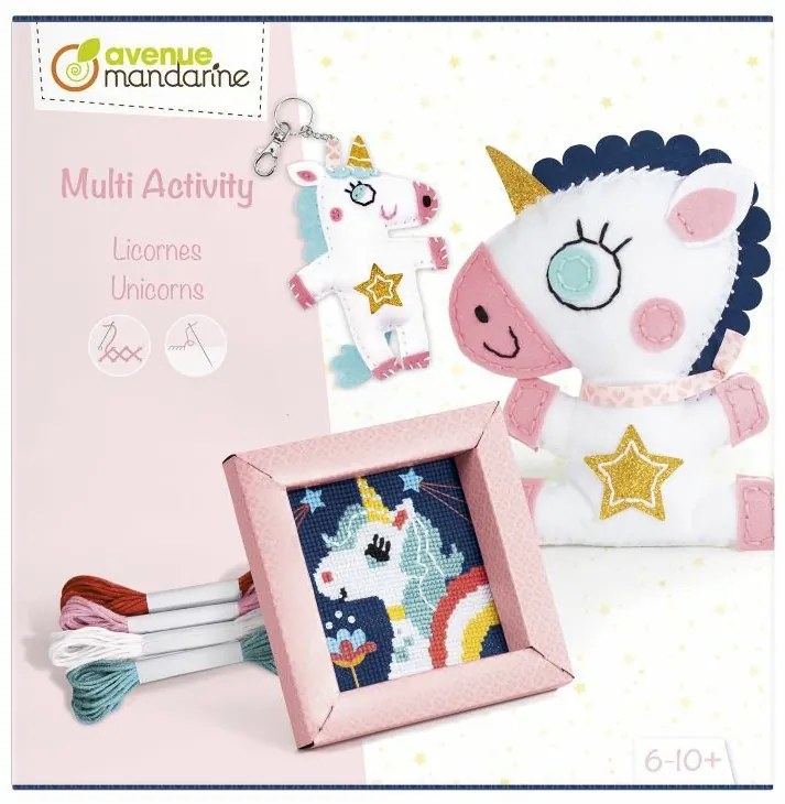 Cofanetto multi attività - Unicorni