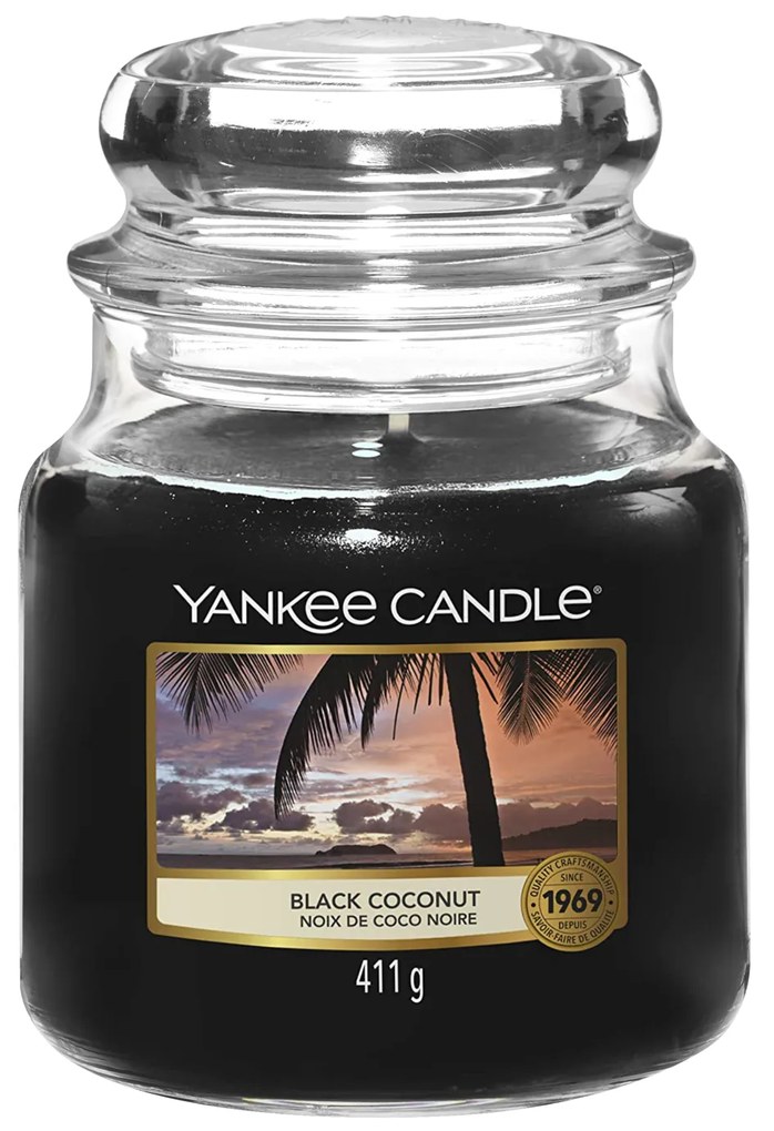 Black Coconut, candela in giara media Yankee Candle