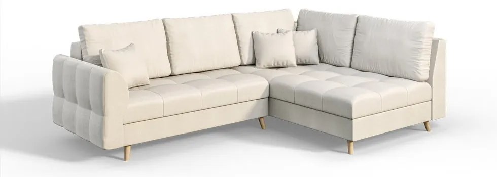 Divano angolare crema (angolo destro) Ariella - Ropez