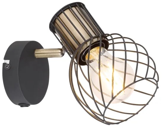 Globo 54013-1 - Luce Spot da parete ARGUSTO 1xE27/40W/230V