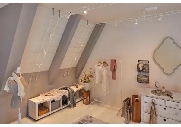 Paulmann 94458 - SET 5xGU5,3/10W Faretto SALT 230V bianco