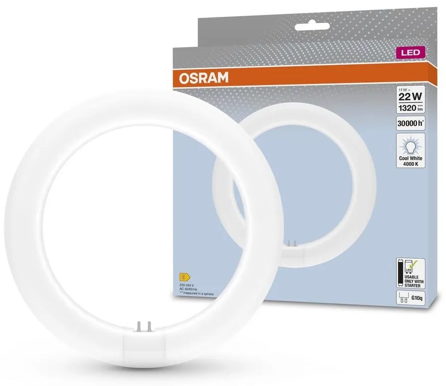Tubo fluorescente LED G10q/11W/230V 4000K - Osram