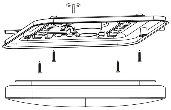 Eglo 97874 - Plafoniera LED FRANIA LED/11,5W/230V