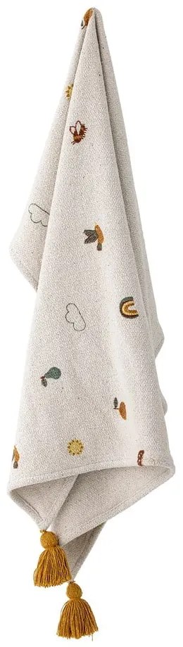 Coperta bianca per neonati 80x100 cm Agnes - Bloomingville Mini