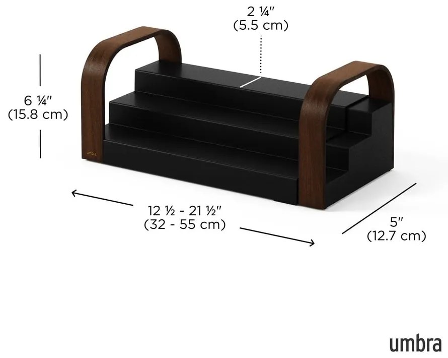 Organizer per spezie in plastica riciclata Bellwood - Umbra