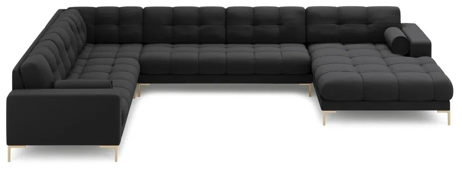 Divano angolare grigio scuro (angolo sinistro) Bali - Cosmopolitan Design
