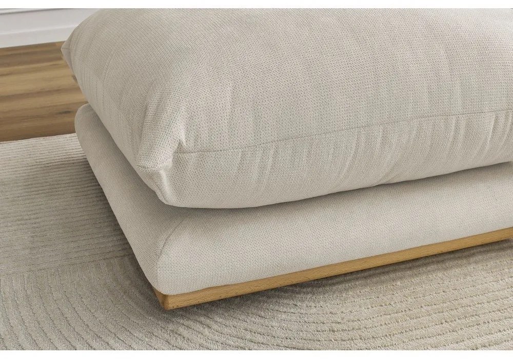 Poggiapiedi color crema Ernest – Bobochic Paris