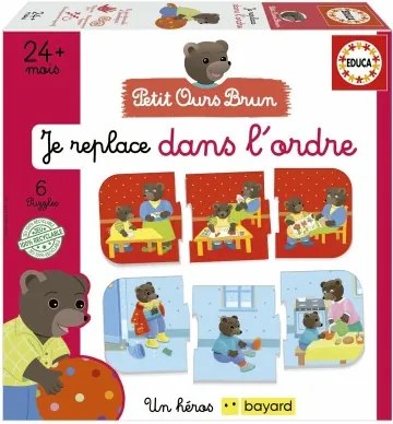 Gioco Educativo Educa Je replace dans l´ordre (FR)