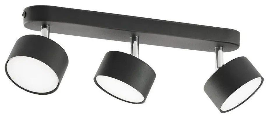 Faretto CLARK 3xGX53/10W/230V nero