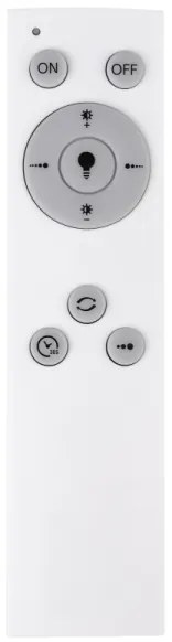 Globo 67359-40 - Lampada da soffitto LED dimmerabile JEFFRY 40W/230V 32,5 x 87,5 cm marrone/nero + telecomando