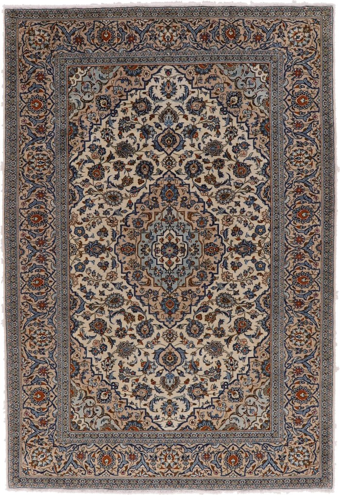 Kashan Tappeto persiano 200x300 (Iran) Annodato A Mano