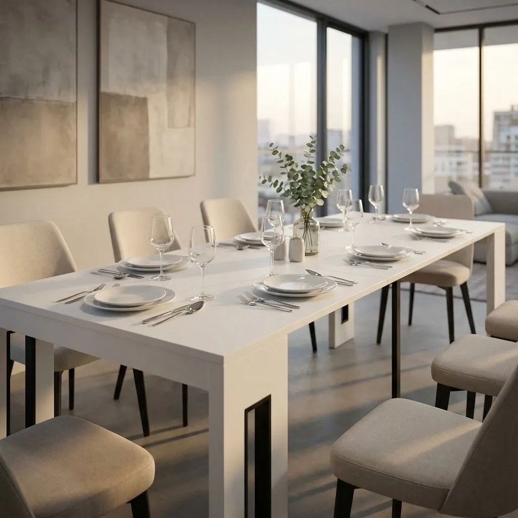 URANIA - consolle allungabile moderna di design