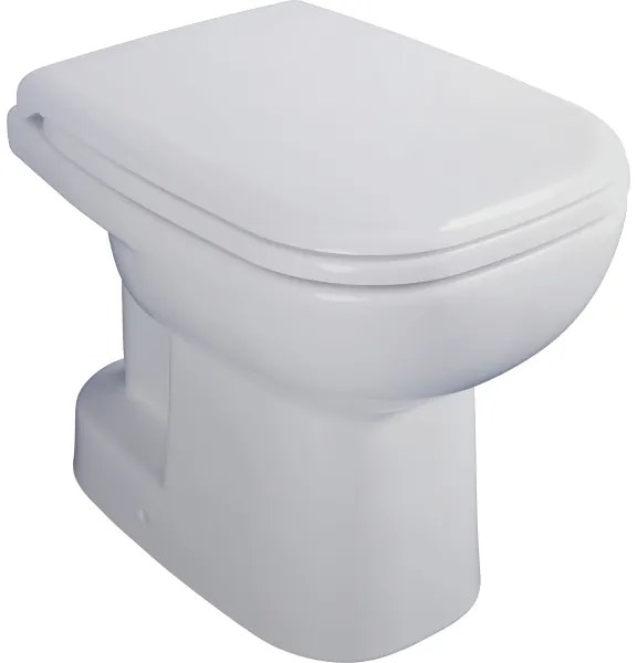 Duravit 21100100002 - Vaso a pavimento D-CODE in ceramica, bianco lucido