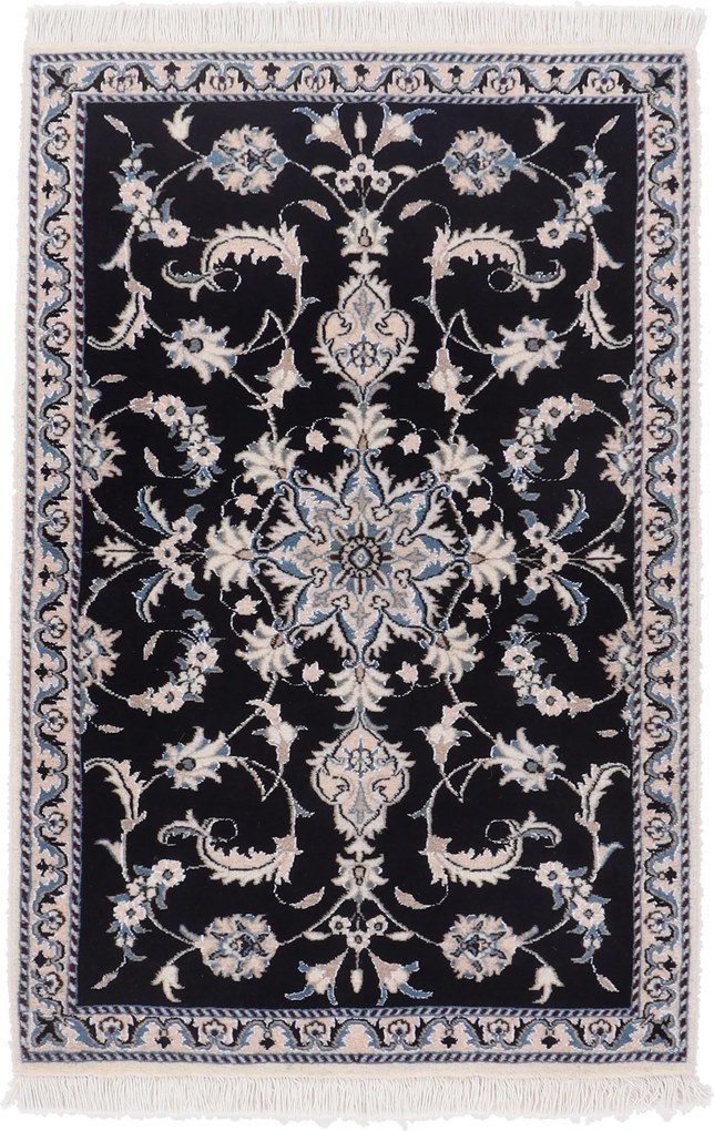 Nain Tappeto 90 x 140 (Iran) Annodato A Mano