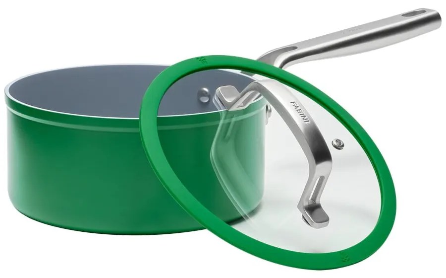 Pentola con coperchio incluso/con superficie in ceramica adatta all'induzione 2,4 l Meda 3.0 – FABINI