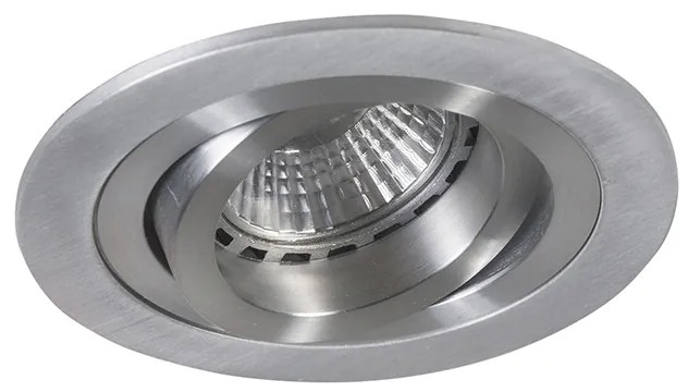 Set di 6 Faretti da Incasso Moderni in Acciaio - Rondoo