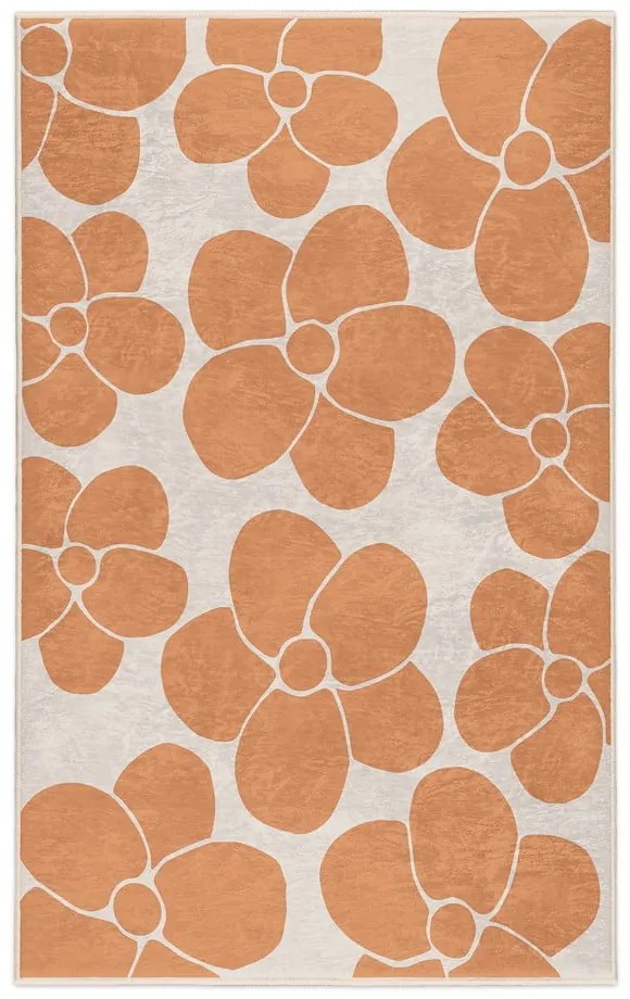 Tappeto arancione lavabile 160x230 cm Orange Meadow – Mila Home