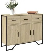 Credenza Rovere Sonoma 97x32,5x74,5 cm in Legno Multistrato 848560