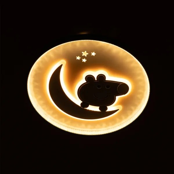 Brilagi - Plafoniera a LED per bambini PIGGY LED/70W/230V 3000/4500/6000K