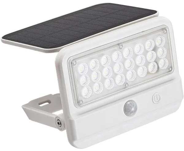 Rabalux 77090 - Lampada solare da parete FLAXTON LED/7W/3,7V IP54 bianco