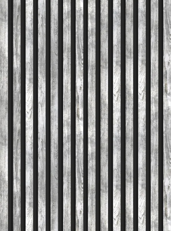 Mexen Lam-B campione di doghe a parete, pannello HDF 4 mm, Rovere Sbiancato - S100-064-S
