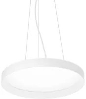 Sospensione Moderna Fly Alluminio-Materie Plastiche Bianco Led 18W 3000K D35Cm