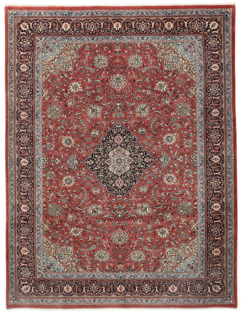 Sarouk Tappeto 340 x 260 (Iran) Annodato A Mano