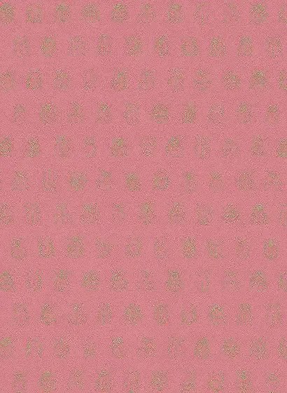 Eijffinger Carta da parati Lady Bug - Rosa Gold