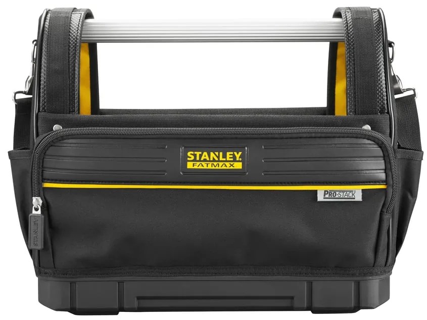 Borsa portautensili con tracolla STANLEY FATMAX Cestello porta utensili PRO-STACK  in poliestere L45 X H35 X P25 cm