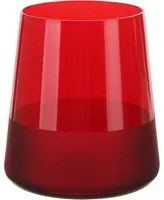 Bicchiere acqua 420 ml vetro rosso Blaze