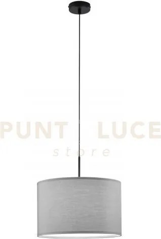 Lampadario a sospensione capital grigia 1 luce attacco e27 38x38x15...