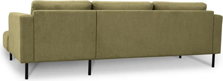 Divano angolare color senape (con penisola a destra) Hero – Scandic