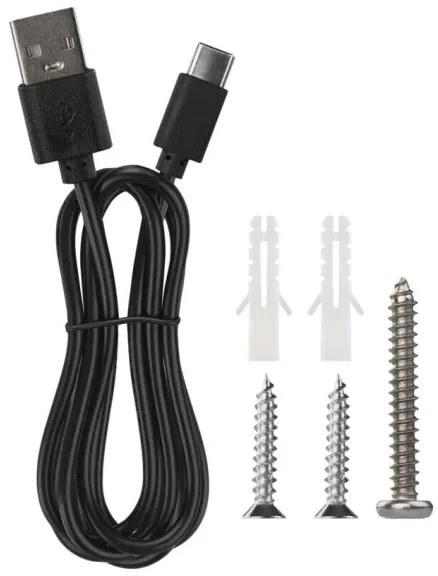 LED Lampada da tavolo ricaricabile dimmerabile 4in1 LED/6W/3,7V 3000K/4000K/6500K nero