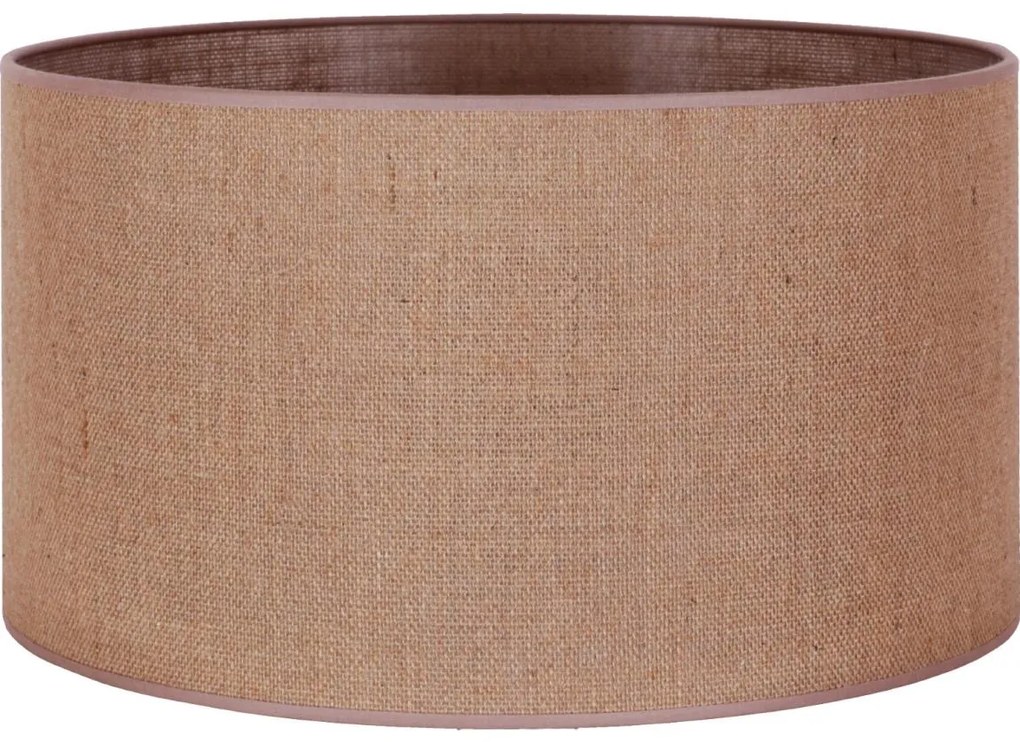 Duolla - Paralume universale E27 diametro 35 cm marrone