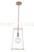 Lampadario a sospensione frida oro rosa e rosso 1 luce attacco e27 ...