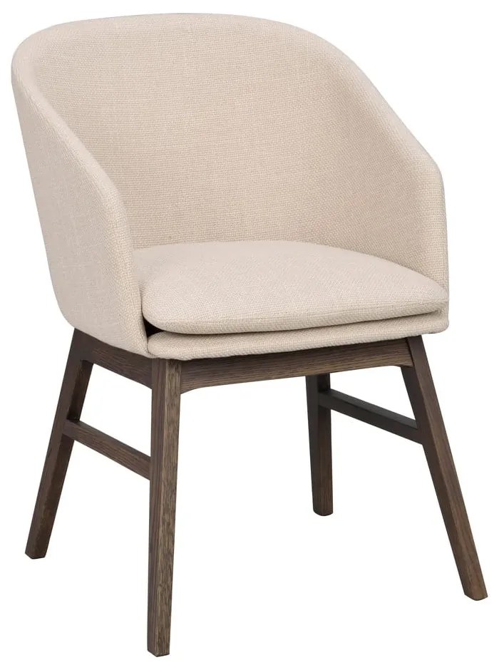 Set di sedie da pranzo beige in imbottito 2 pz Windham – Rowico