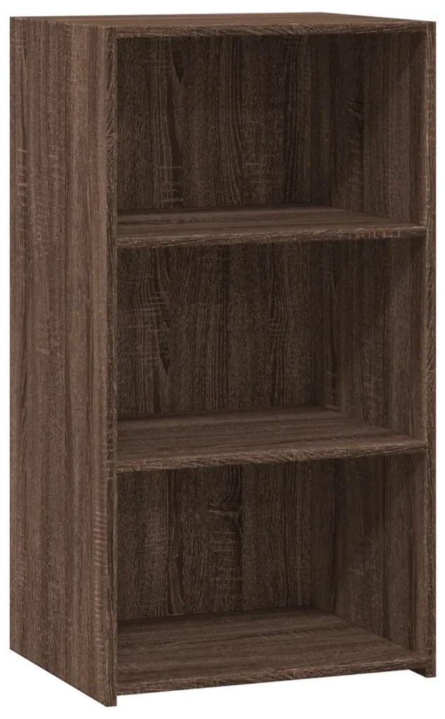 Credenza rovere marrone 50x41x93 cm in legno multistrato