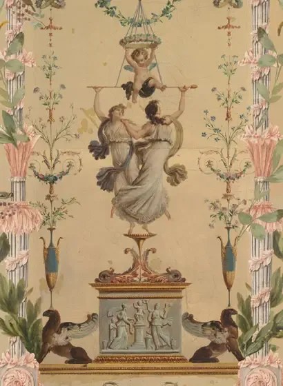 Tapete Dancing Graces von MINDTHEGAP - WP20460
