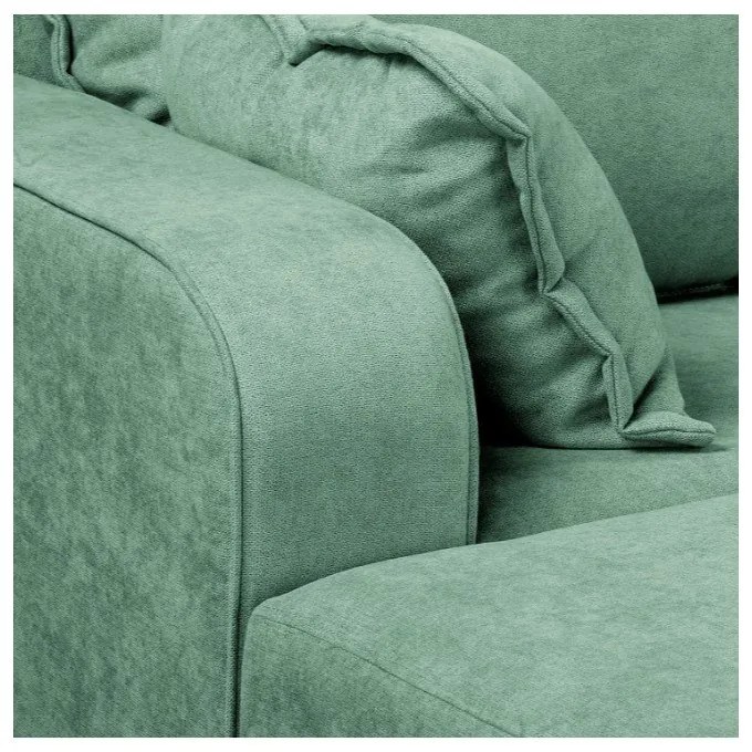 Divano angolare turchese (angolo sinistro) Beata - Ropez