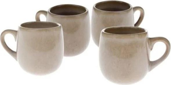 Tazze in set per espresso beige in ceramica 4 pz 100 ml – Dakls