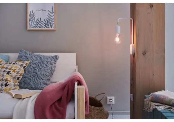 Paulmann 79811 - 1xE27/40W Applique CALVANI 230V bianca